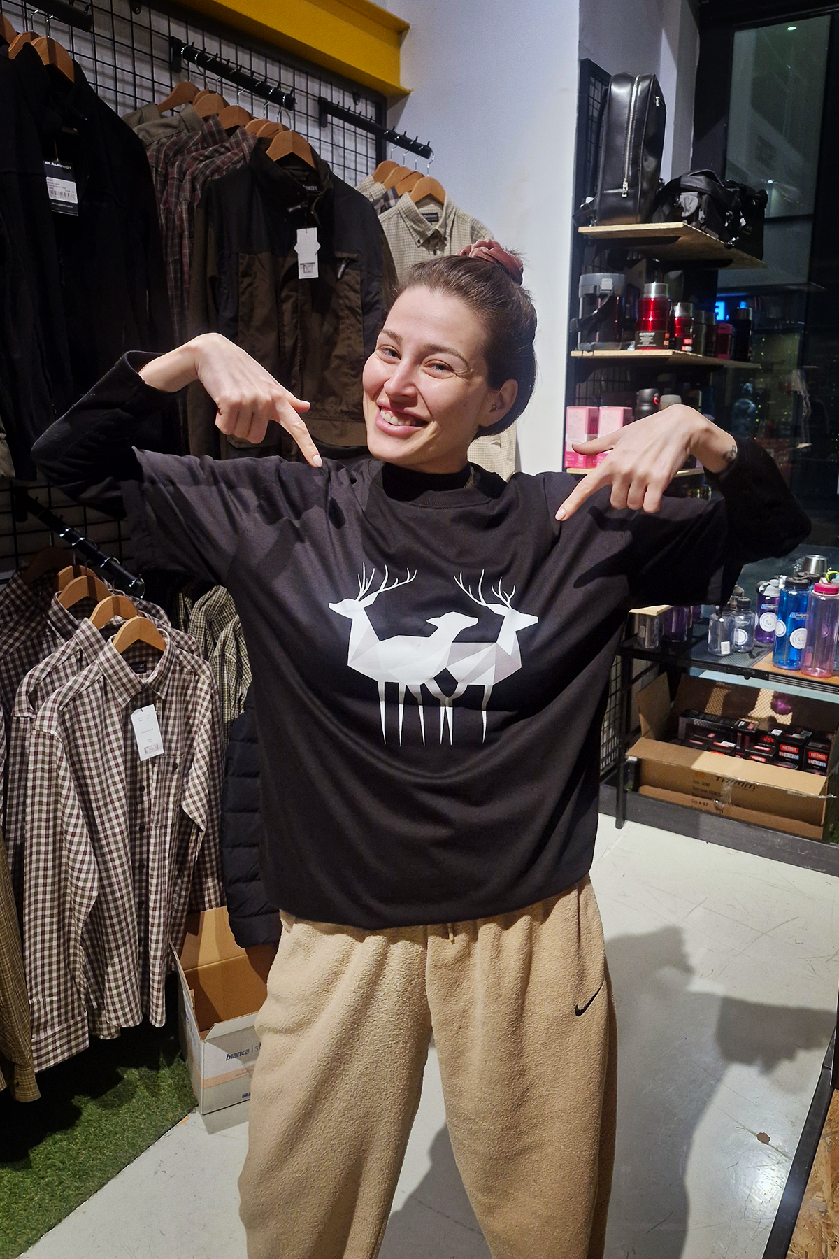 Cliff Polygonia No.4 Tişört - Rahat Kesim, %100 Pamuk