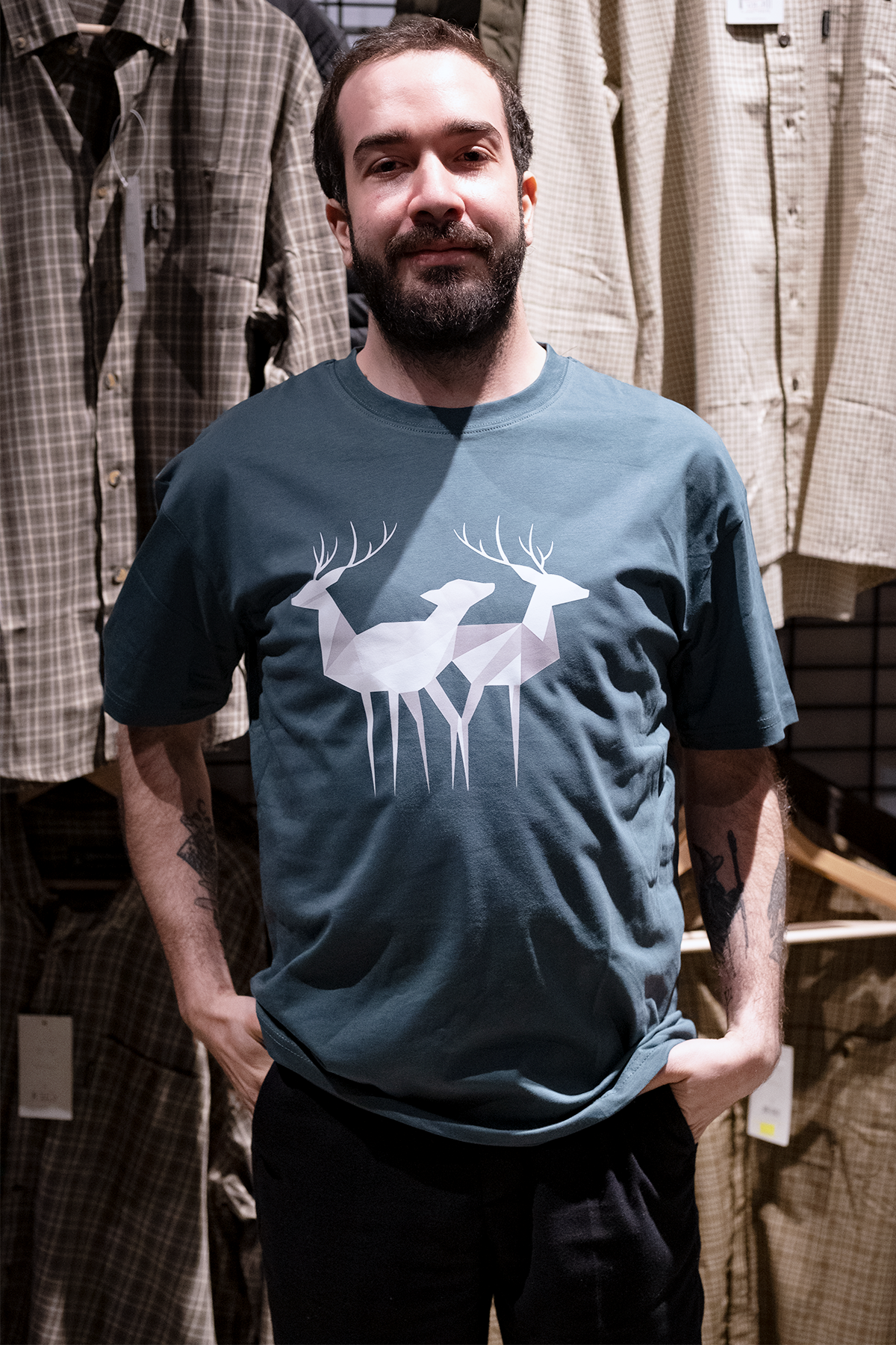 Cliff Polygonia No.4 Tişört - Rahat Kesim, %100 Pamuk