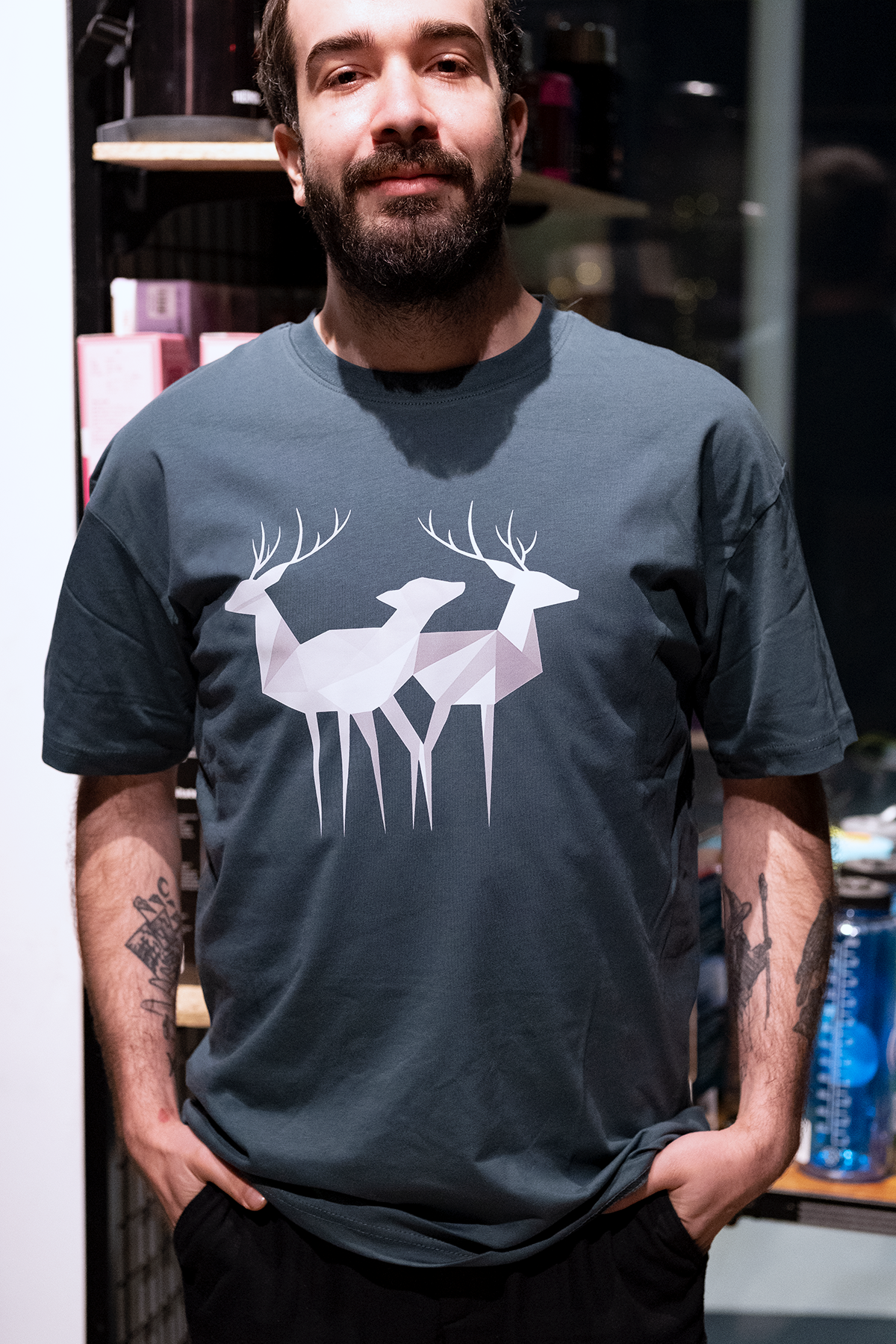 Cliff Polygonia No.4 Tişört - Rahat Kesim, %100 Pamuk