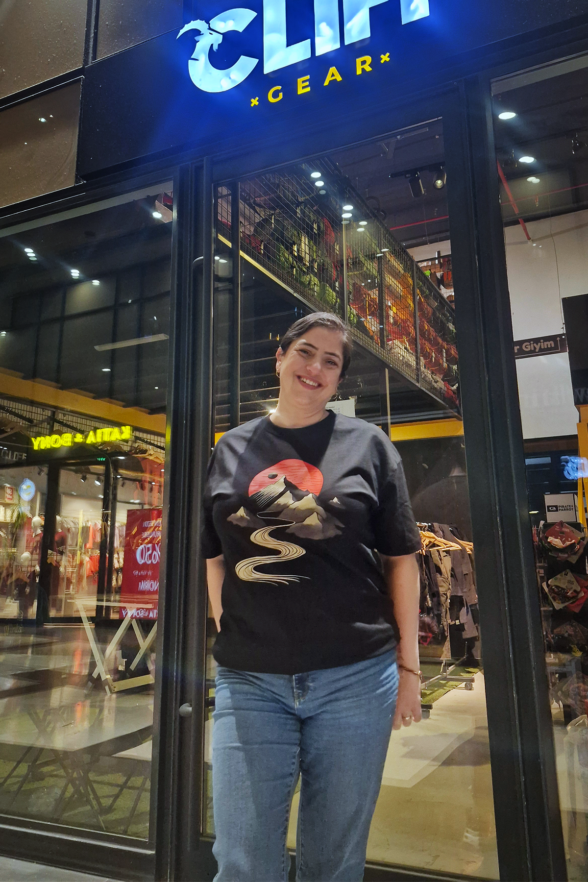 Cliff Summitwise Tişört - Rahat Kesim, %100 Pamuk