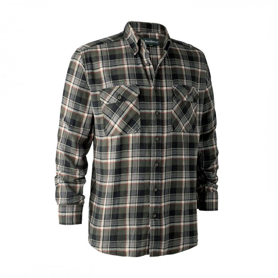 DEERHUNTER Marvin Kahverengi Kareli Gömlek 45/46