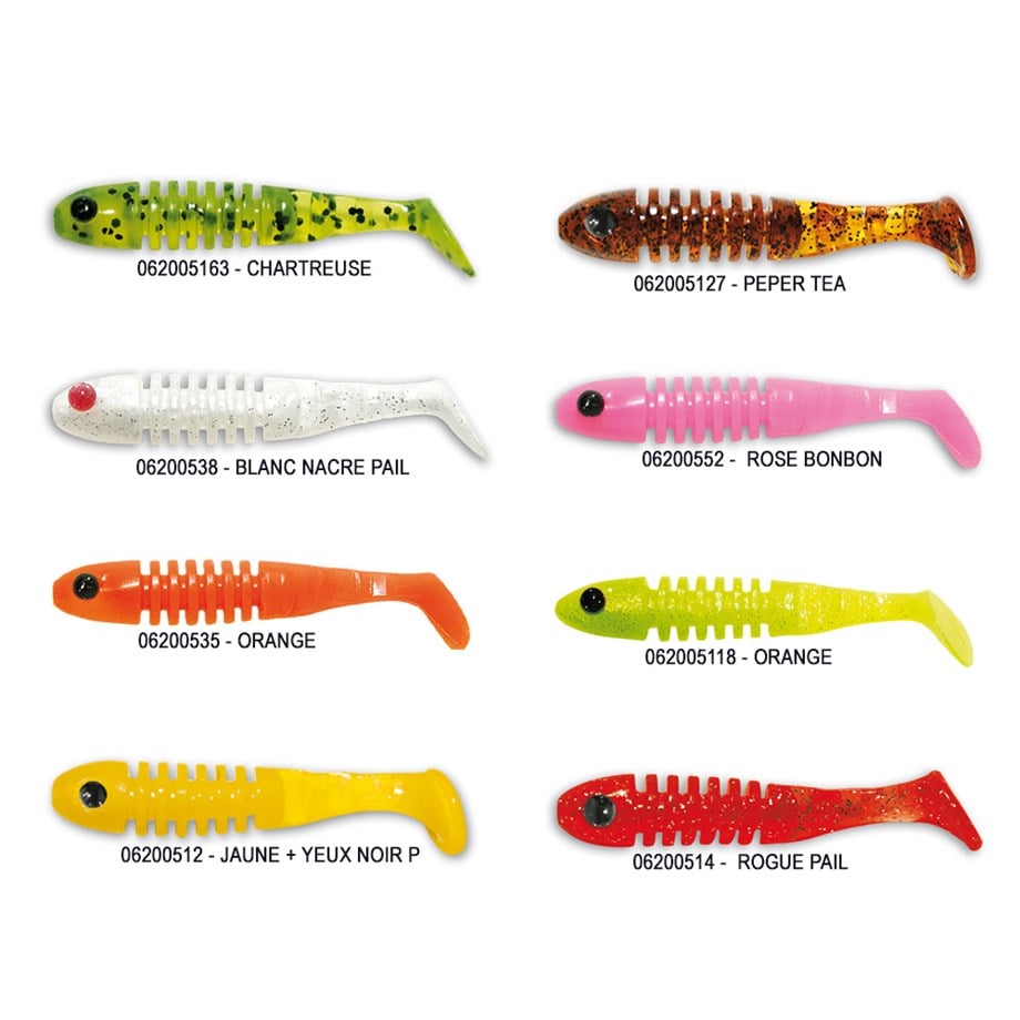 Delalande Skeleton Serisi 5.5cm Silikon Yem