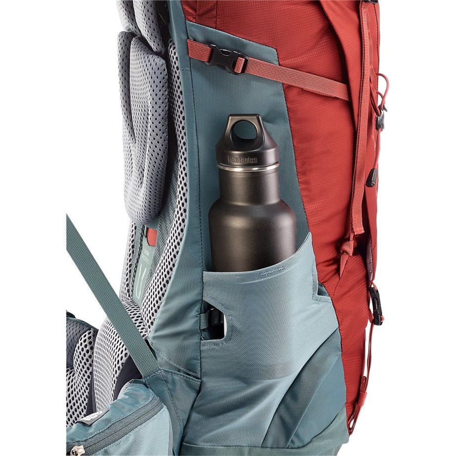 Deuter Aircontact 45 + 10 Çanta lava-teal