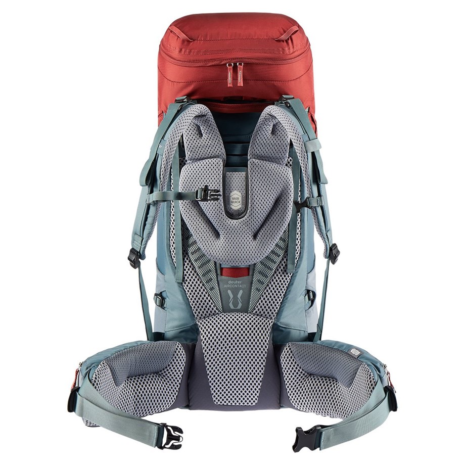 Deuter Aircontact 45 + 10 Çanta lava-teal