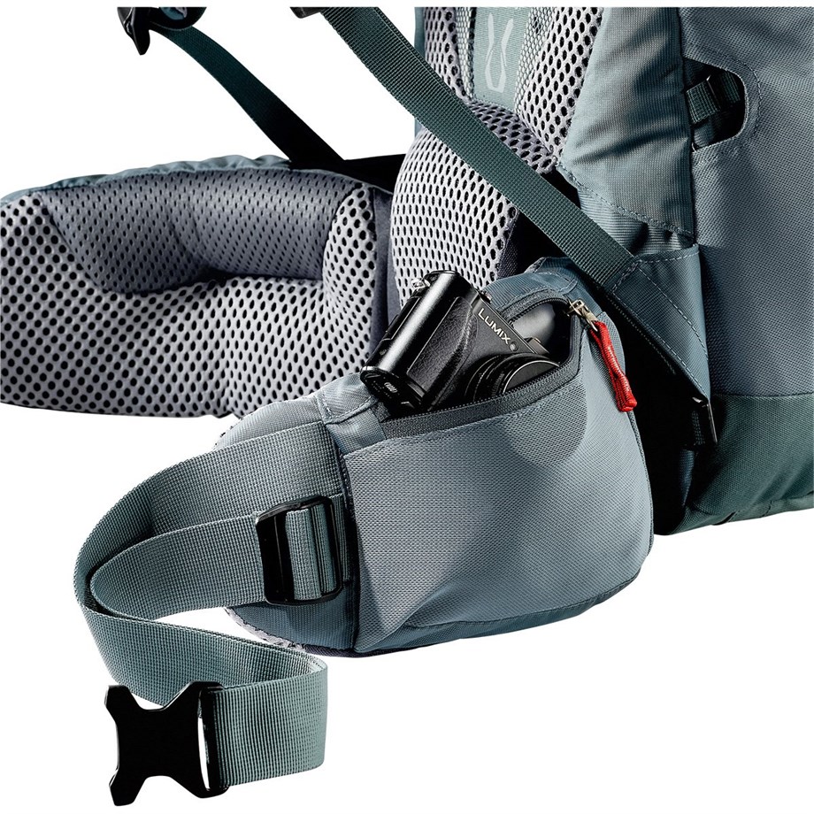 Deuter Aircontact 45 + 10 Çanta lava-teal