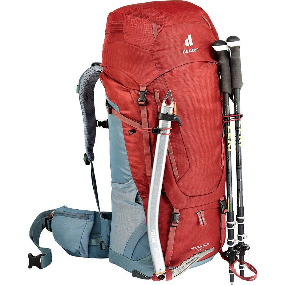 Deuter Aircontact 45 + 10 Çanta lava-teal