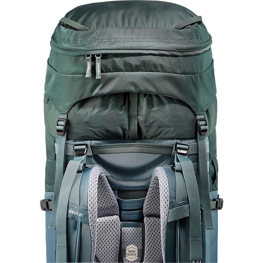 Deuter Aircontact 65 + 10 Çanta ivy-teal
