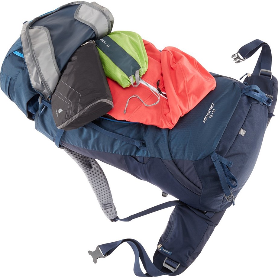 Deuter Aircontact 75 + 10 Çanta midnight-navy
