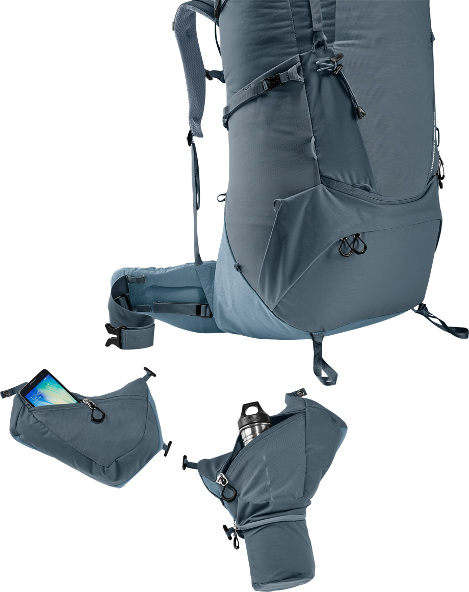 Deuter Aircontact Core 70+10 Litre Sırt Çantası graphite-shale