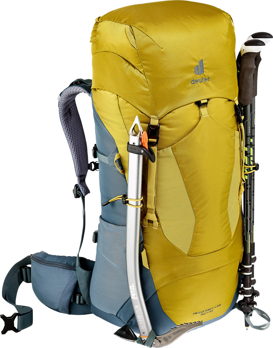 Deuter Aircontact Lite 50 + 10 Litre Sırt Çantası Turmeric-Teal Turmeric-Teal