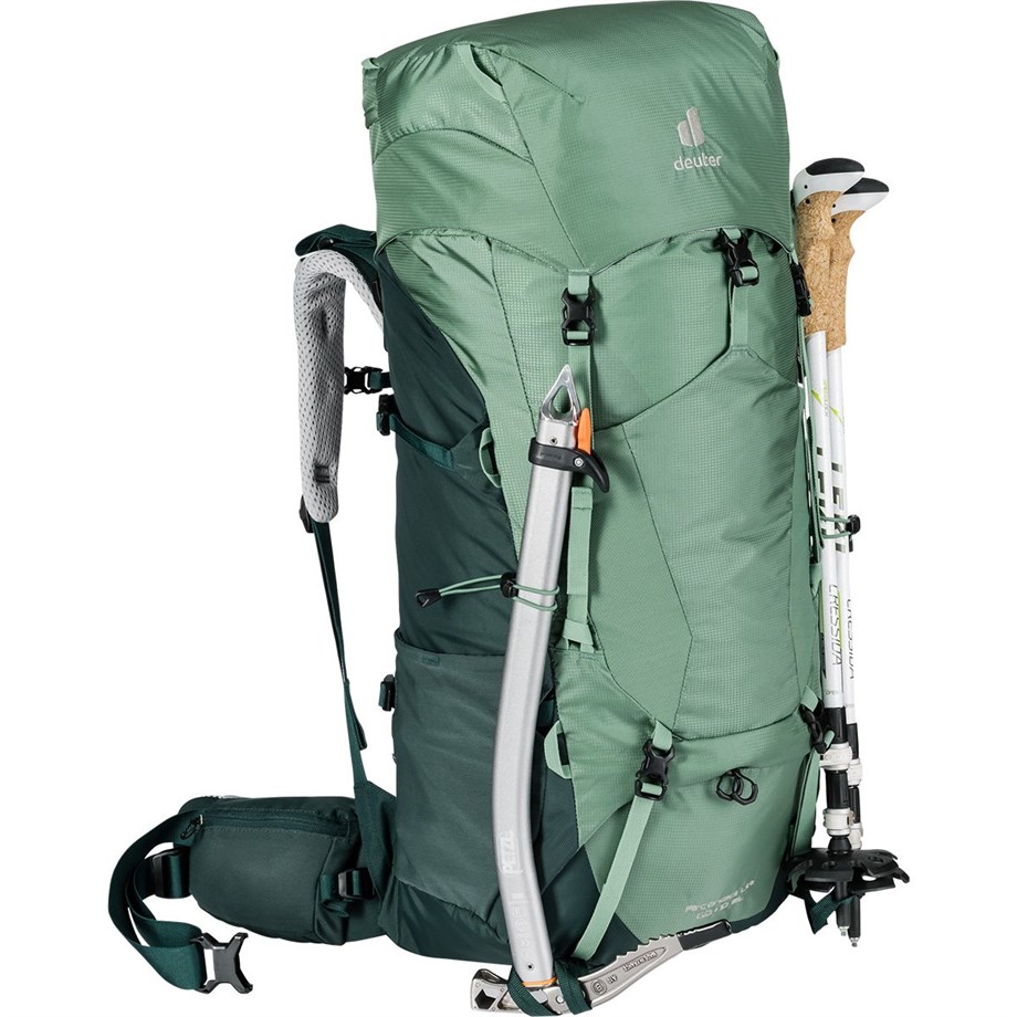 Deuter Aircontact Lite 60 + 10 SL Kadın Çanta aloe-forest