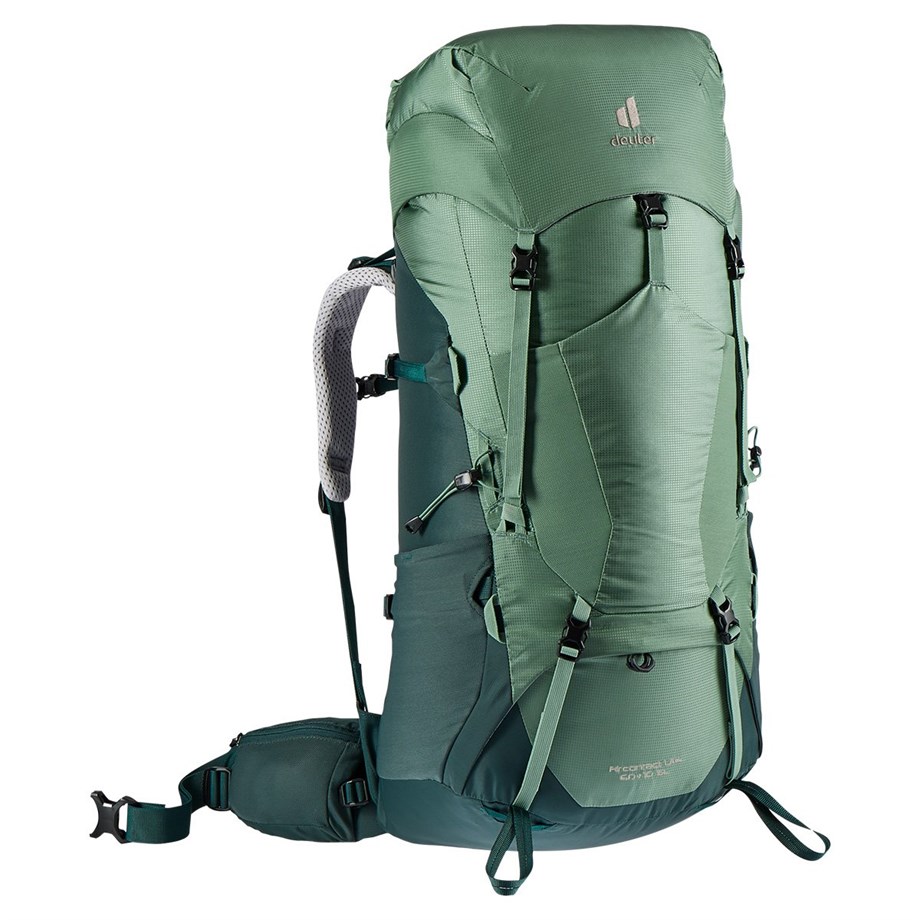 Deuter Aircontact Lite 60 + 10 SL Kadın Çanta aloe-forest
