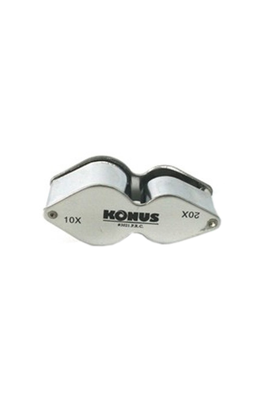 Konus Linen Tester 10x-20x Dual Çiftli Büyüteç Metal