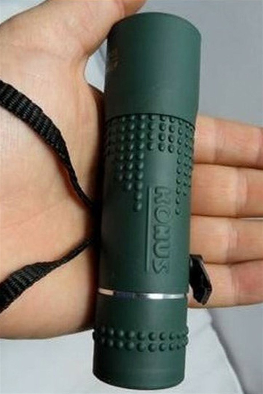 Konus Mall 10x25 Monoküler Parmak Dürbün Kauçuk Kaplı SİYAH