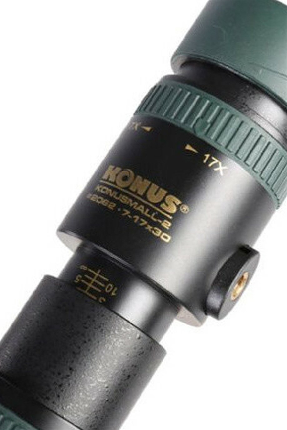 Konus Mall 2 7x-17x30 Zoom Monocular Parmak Dürbün SİYAH