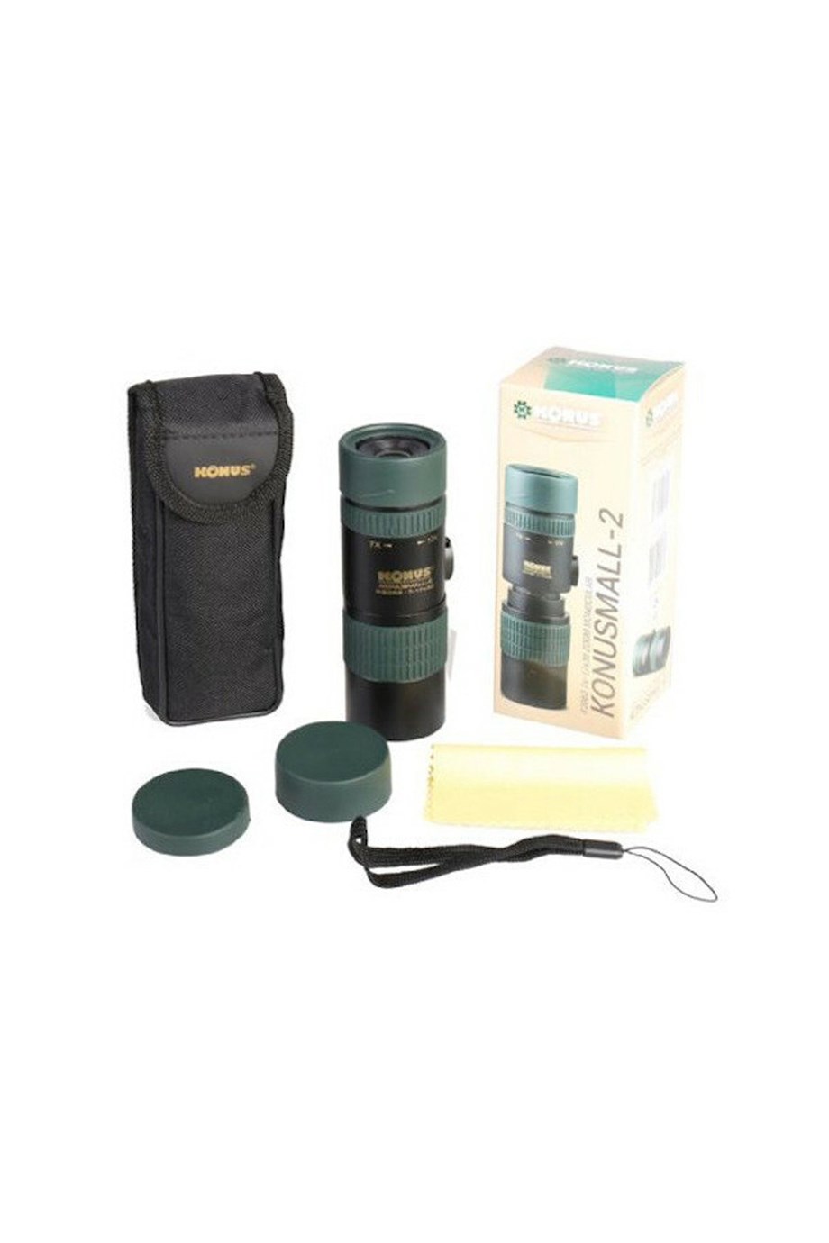 Konus Mall-3 8x24x50 Zoom Monoküler Parmak Dürbün SİYAH