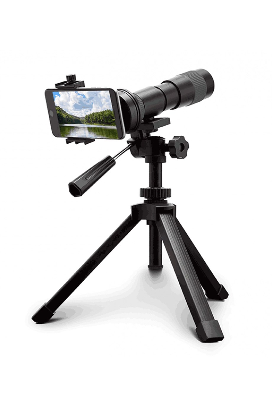 Konus Mall-3 8x24x50 Zoom Monoküler Parmak Dürbün SİYAH