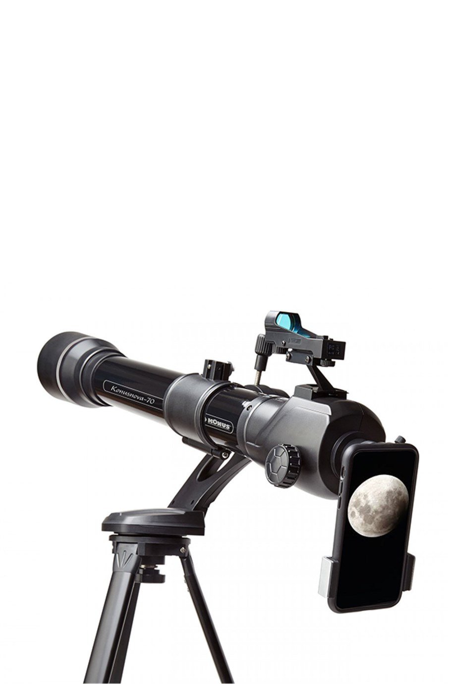 Konus Nova-70 Mercekli Astronomik Teleskop D.70/F.800 SİYAH