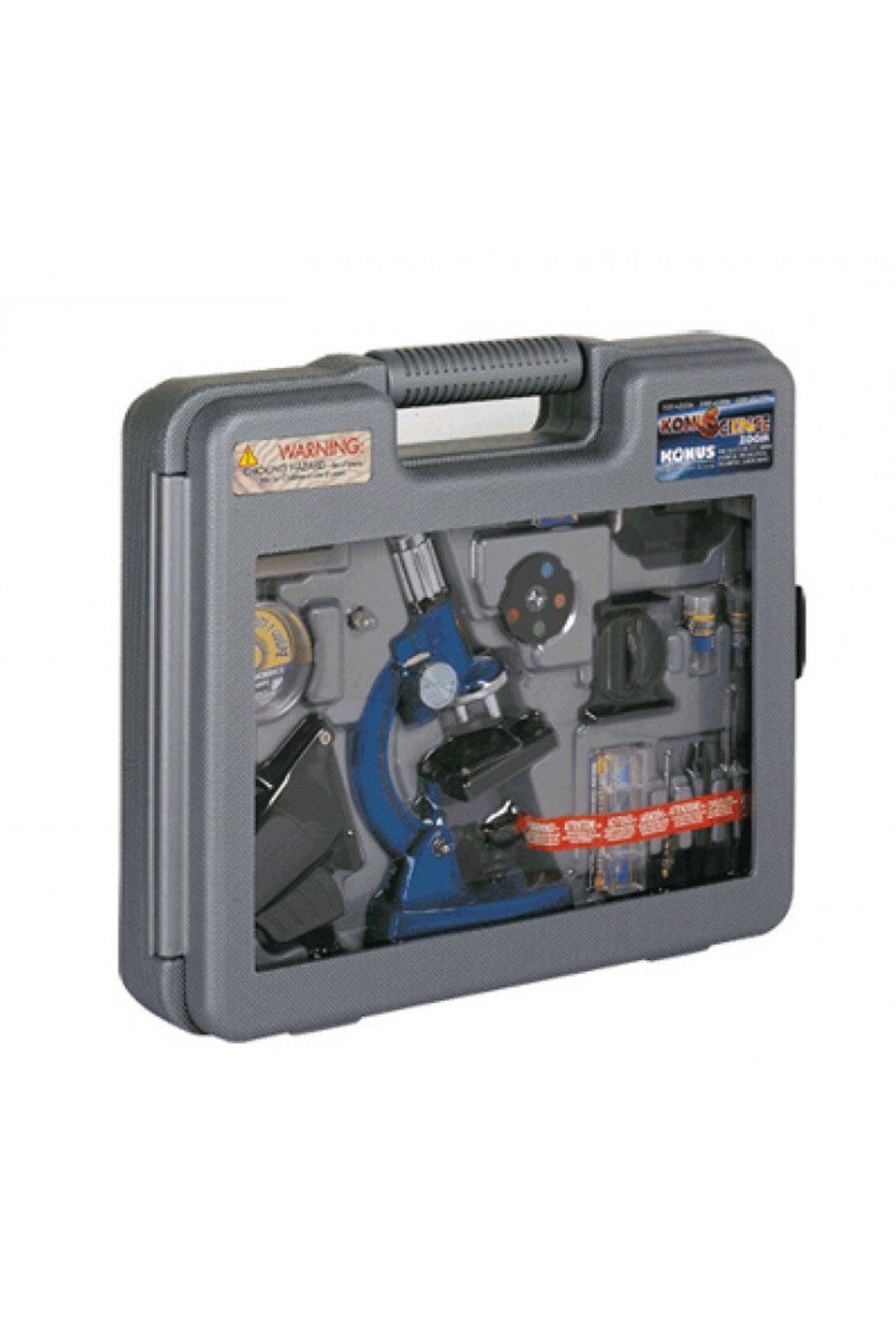 Konus Science 1200X Didaktik Mikroskop Seti Mavi