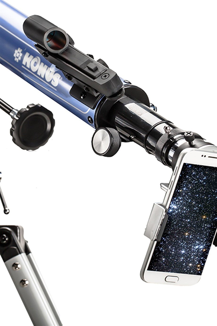 Konus Start 900B Mercekli Astronomik Teleskop D.60/F.900 GRİ