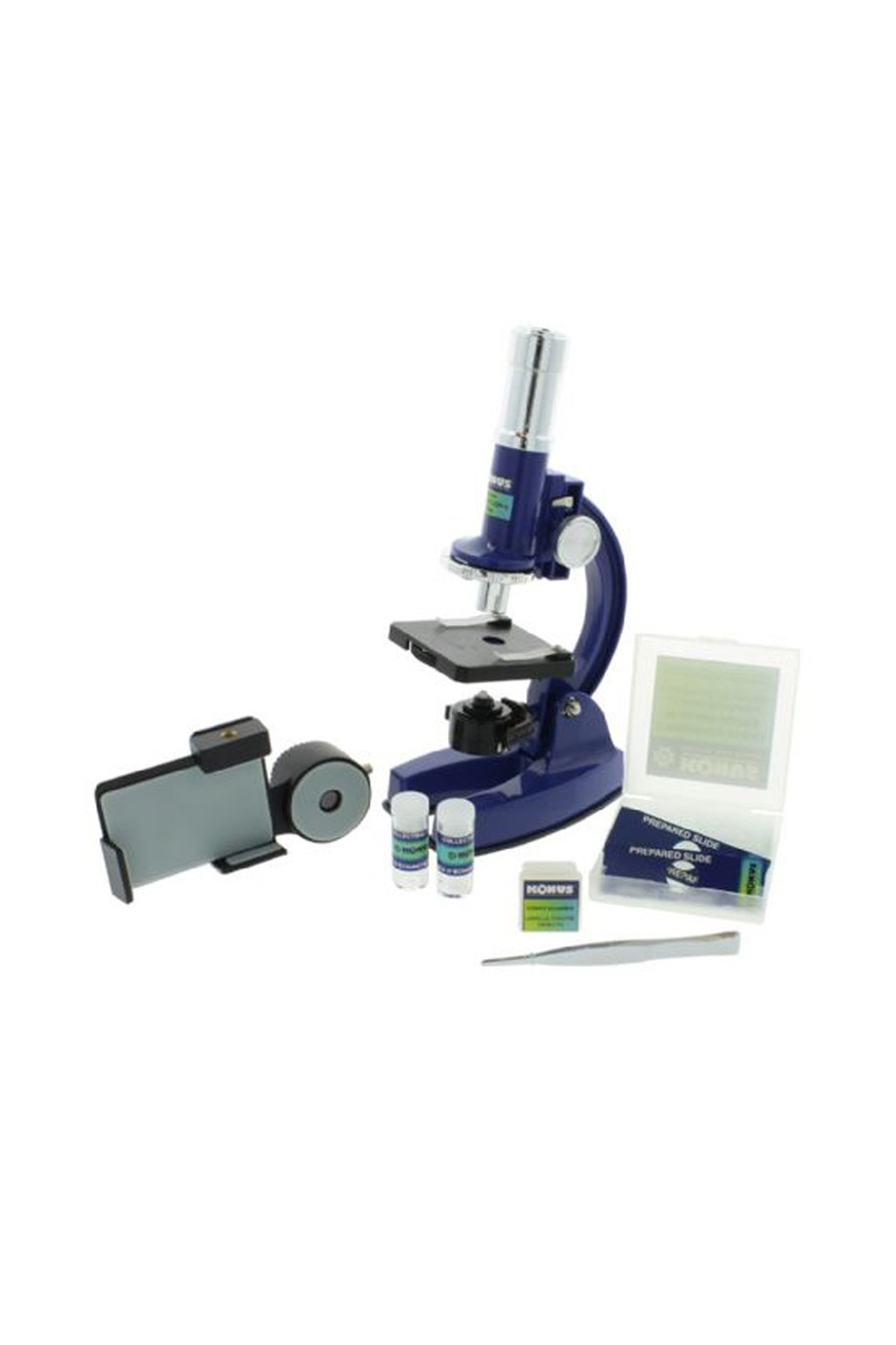 Konus Study 4'' 900X Didaktik Mikroskop Mavi