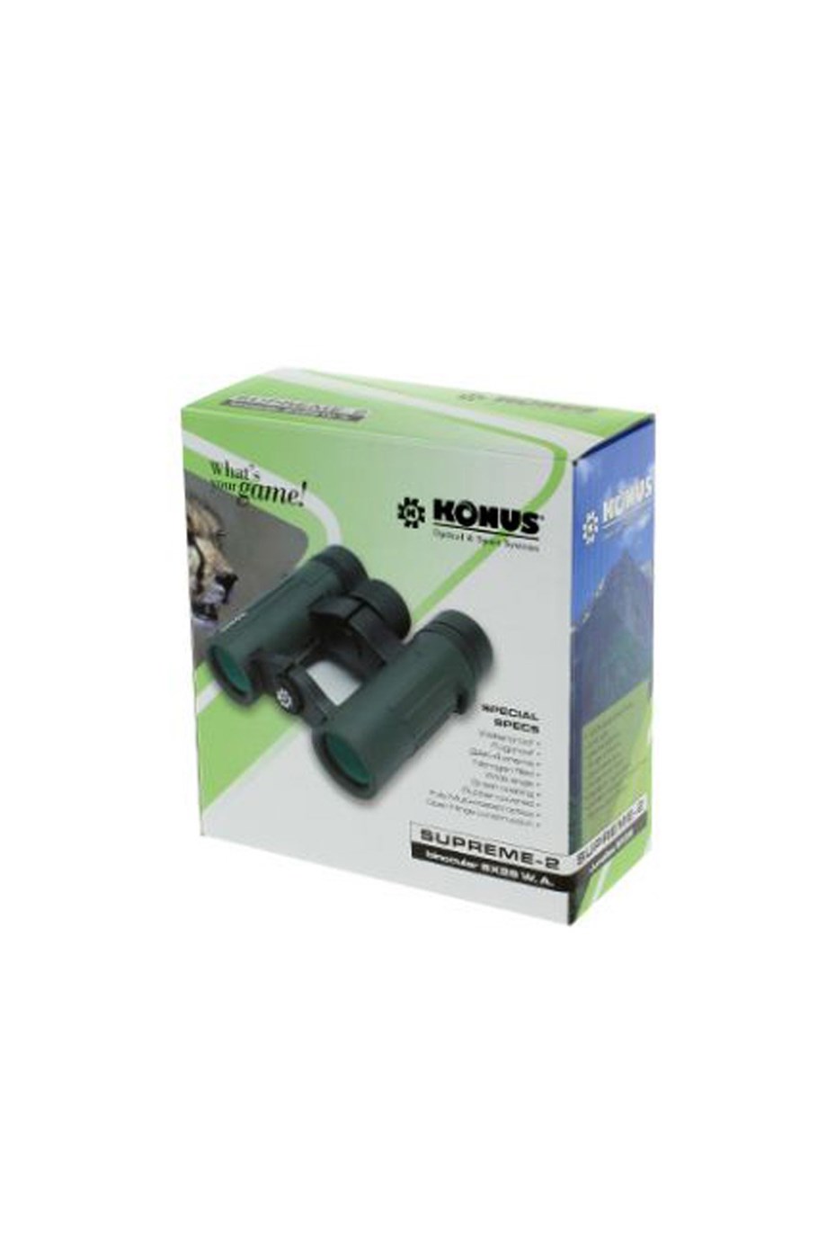 Konus Supreme-2 10x26 Dürbün GRİ