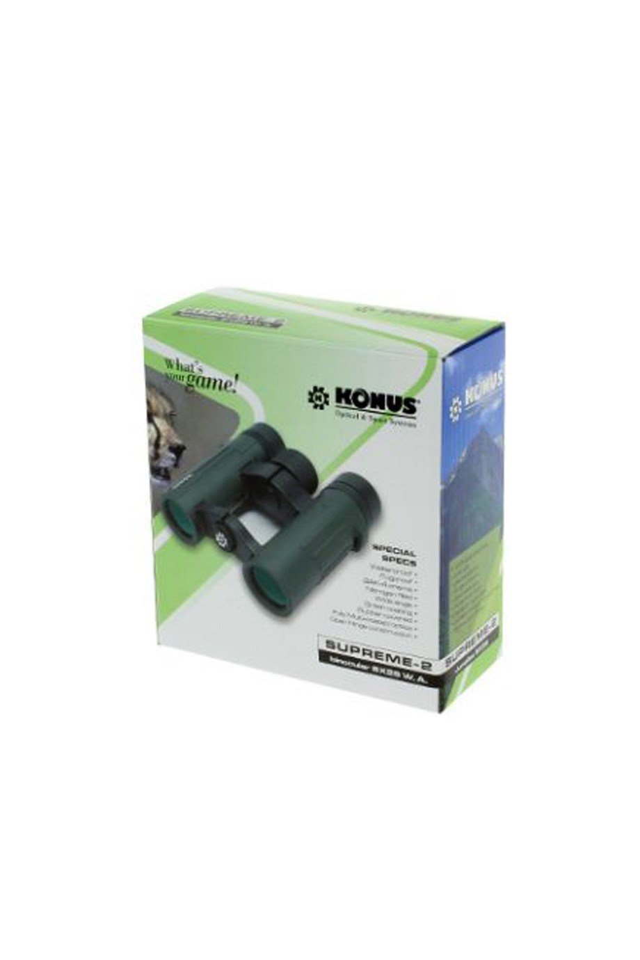 Konus Supreme-2 8x26 Dürbün GRİ