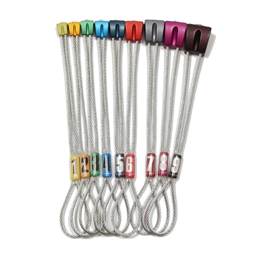 Kouba Alu Nuts 9'lu Stoper Seti - Anodized, n.1-9