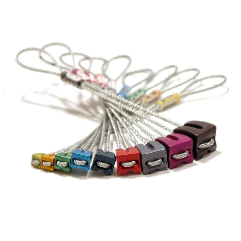 Kouba Alu Nuts 9'lu Stoper Seti - Anodized, n.1-9