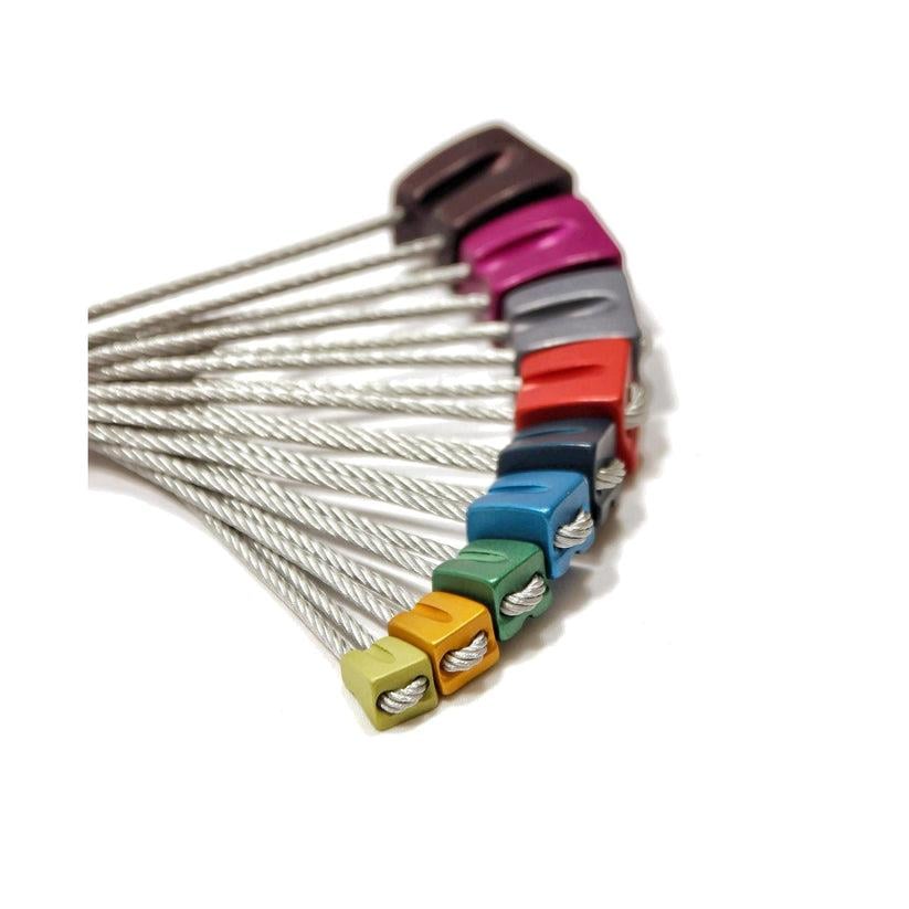 Kouba Alu Nuts 9'lu Stoper Seti - Anodized, n.1-9