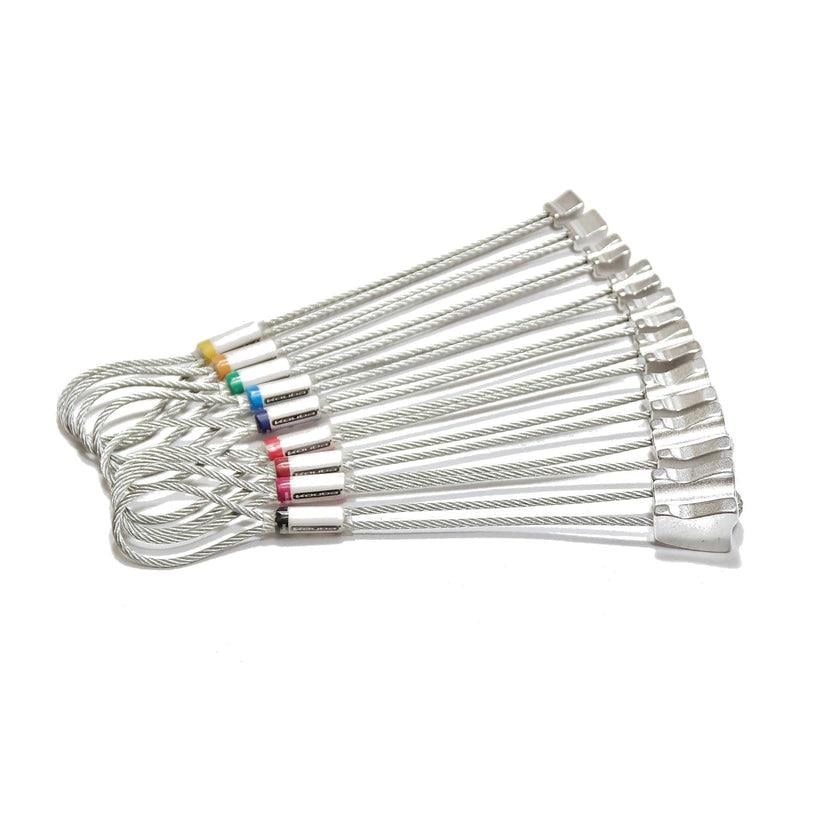 Kouba Alu Nuts 9'lu Stoper Seti - Silver, n.1-9