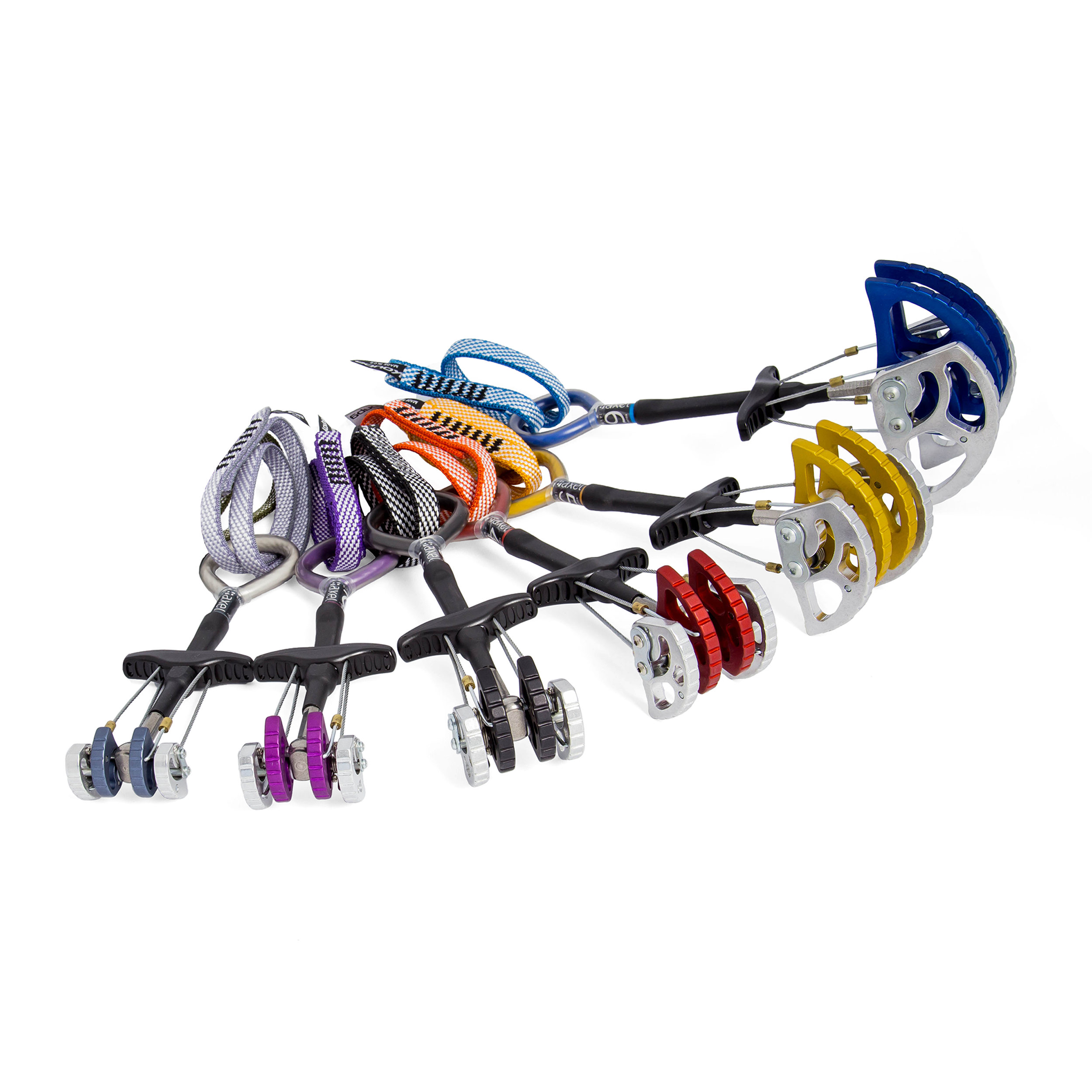 Kouba Axel 6'lı Yaylı Takoz Seti - 1, 2, 3, 4, 5, 6