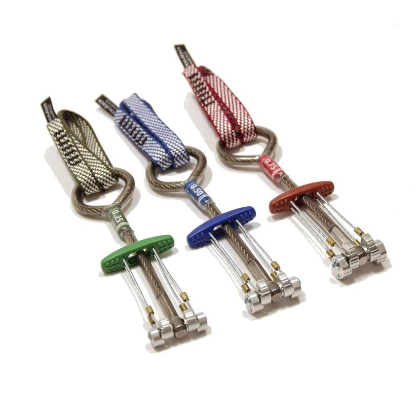 Kouba Flex 3'lü Yaylı Takoz Seti -  0.25, 0.50, 0.75