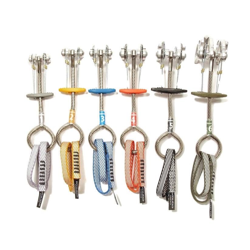 Kouba Flex 6'lı Yaylı Takoz Seti - 1, 2, 3, 4, 5, 6