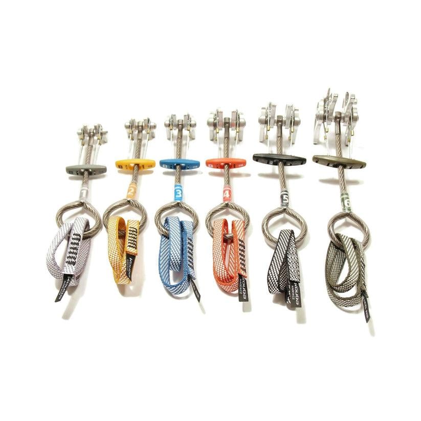 Kouba Flex 6'lı Yaylı Takoz Seti - 1, 2, 3, 4, 5, 6