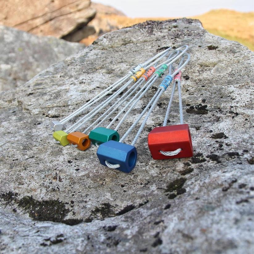 Kouba Hex 6'lı Hegzantrik Stoper Seti - Anodized, n.1-6