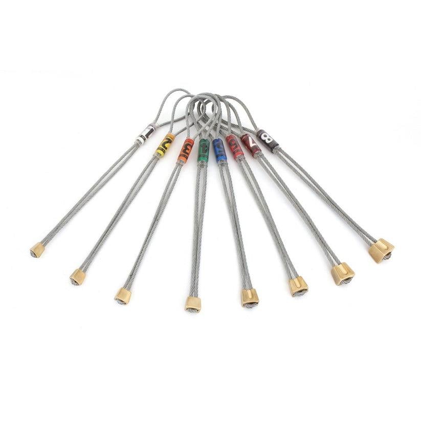 Kouba Mosaz 8'li Brass Stoper Seti - n.1-8