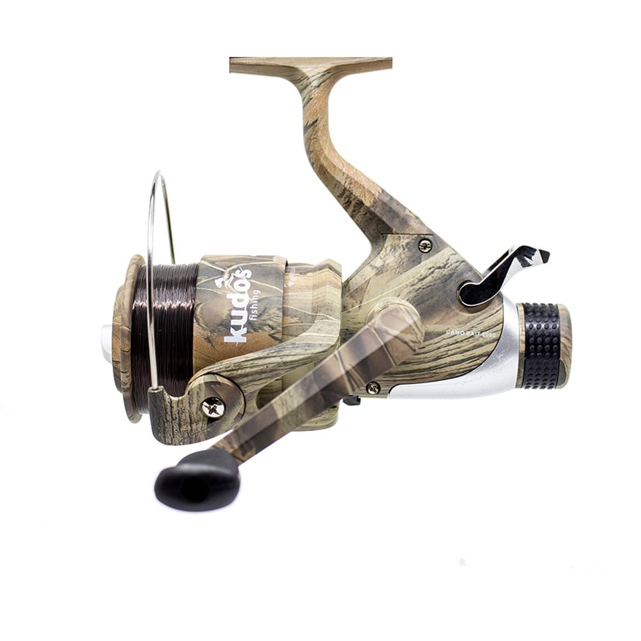 Kudos Camo Bait 6000 1+1 BB Baitrunner Misinalı Olta Makinesi