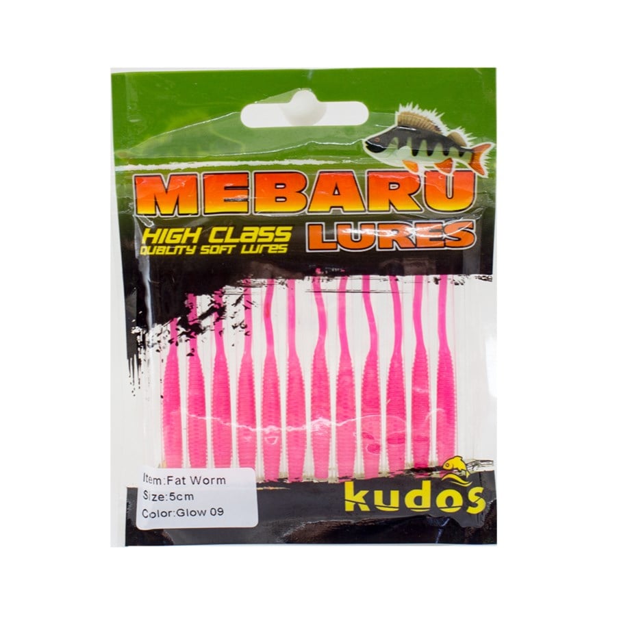 Kudos Fat Worm 5cm Silikon Yem