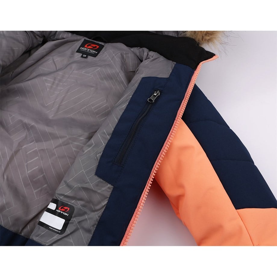 Leane Jr Dress Blues-Cantaloupe