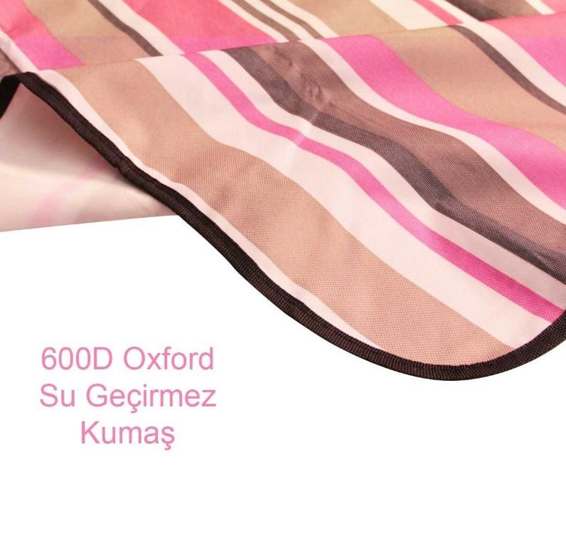 Madfox Skyloft Su Gecirmez Piknik Kamp Örtüsü Red Stripe