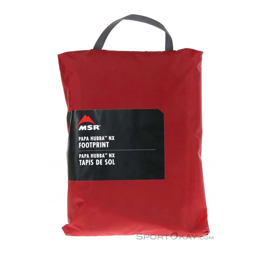 MSR PAPA HUBBA NX FOOTPRINT V2 ÇADIR TABANLIĞI kırmızı