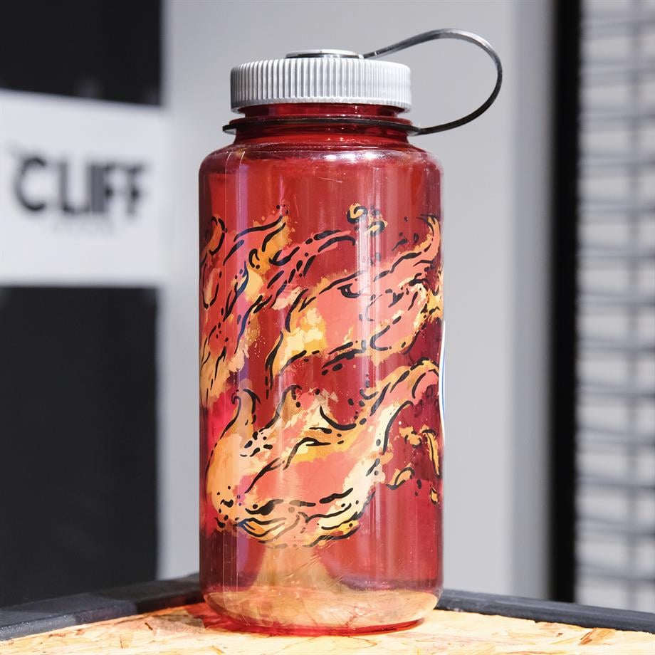 Nalgene 32oz WM Red / Fire Limited Edition Tritan Suluk