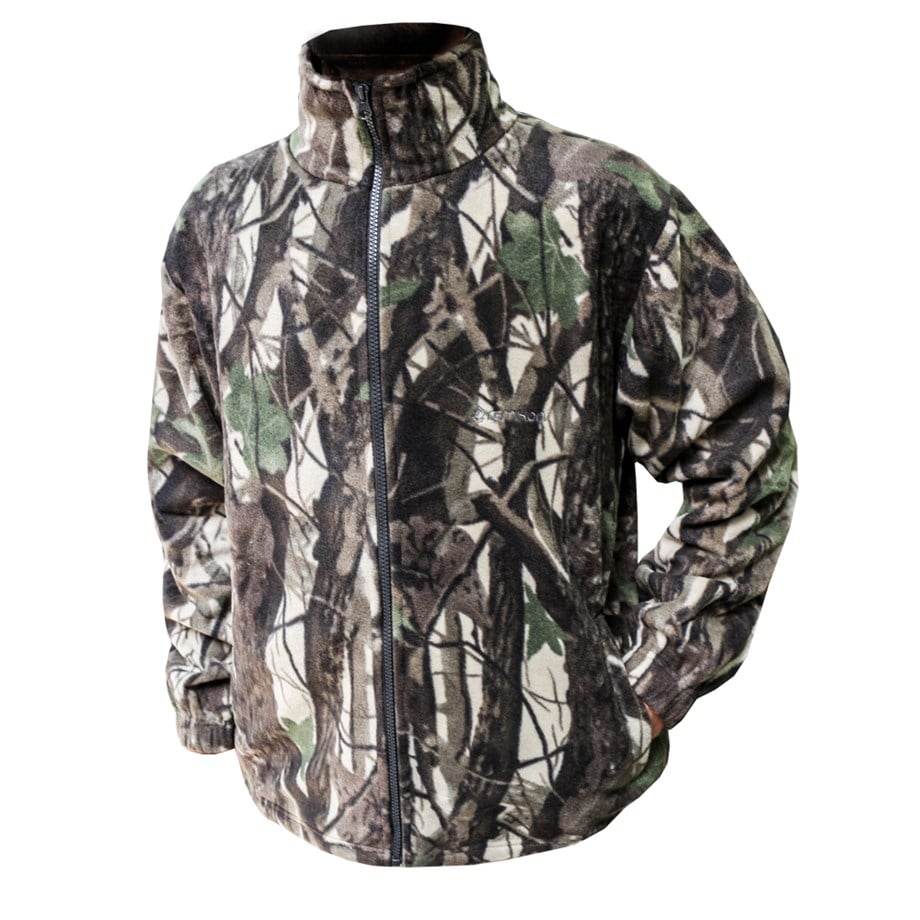 Remixon Kamuflaj Polar Ceket