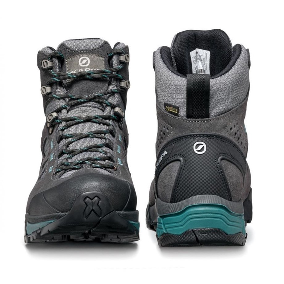 SCARPA ZG LITE GTX BAYAN GRAY/LAGOON BOT (2)