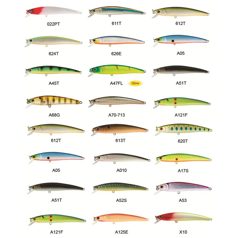 Strike Pro JL-092 F Arc Minnow 105 Serisi Suni Yem