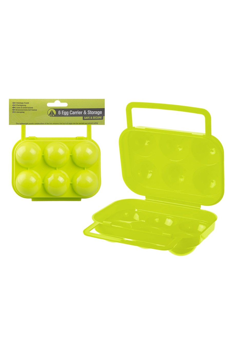 Summit 6 Egg Carrier Yumurta Taşıma Kabı Yellow