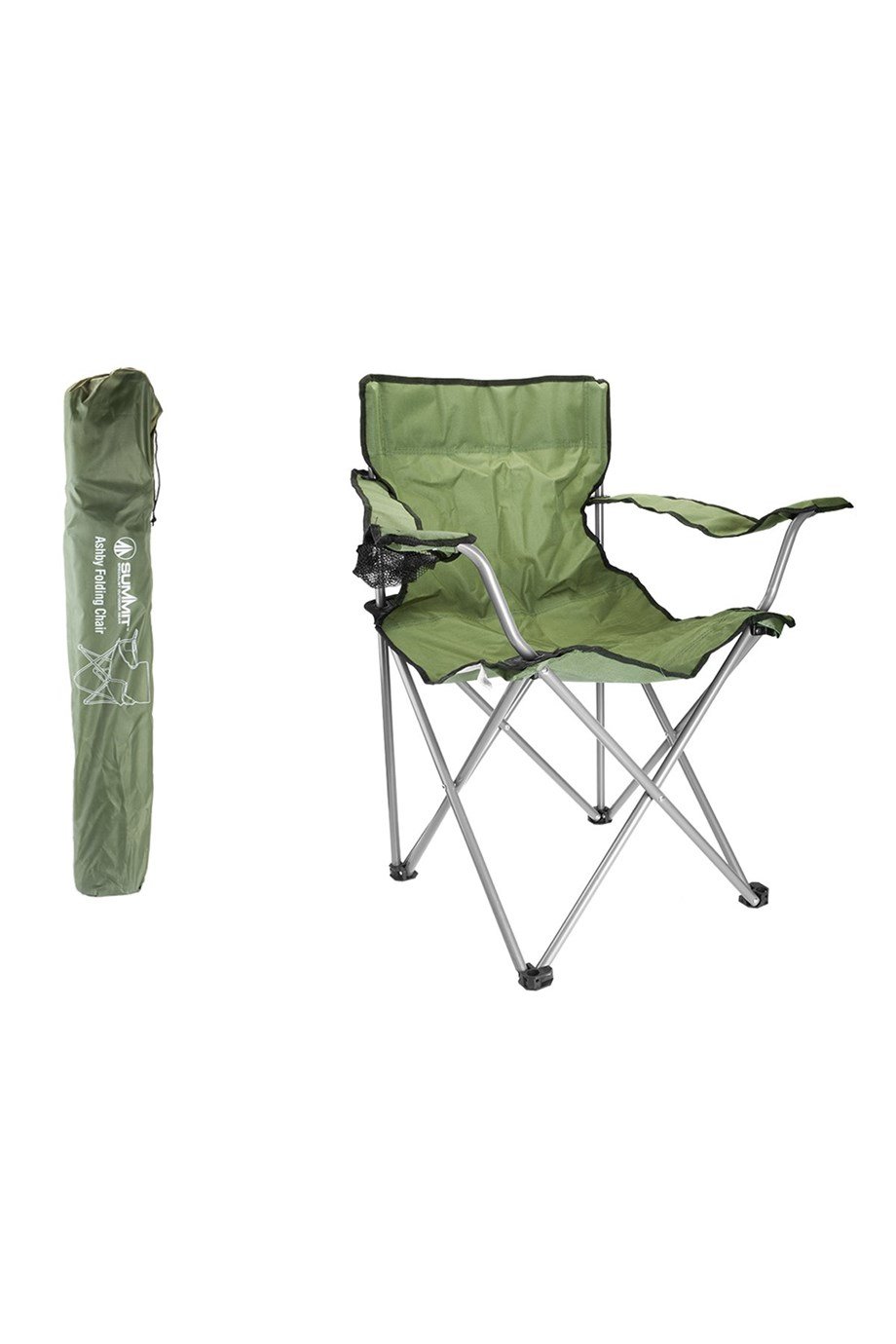 Summit Ashby Chair Hafif & Çantalı Kamp Sandalyesi Green Green