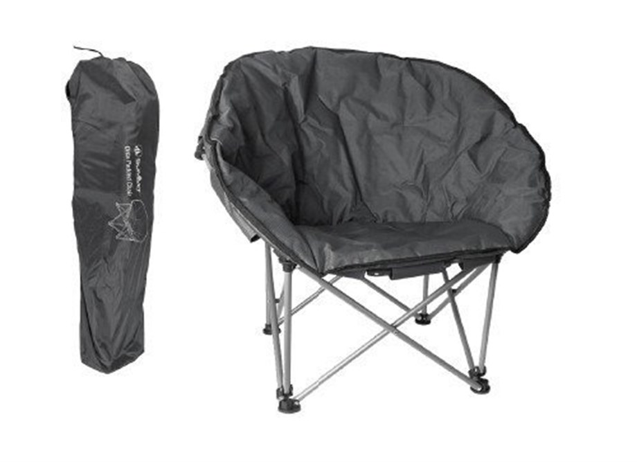 Summıt Orca Relax Konforlu & Takviyeli Katlanır Sandalye Grey Grey