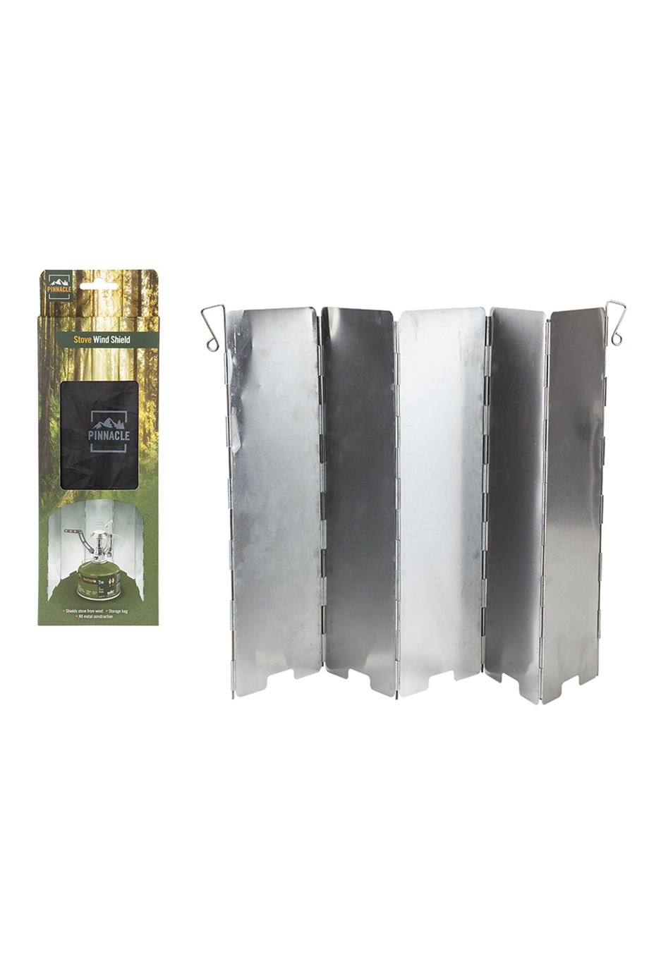 Summit Pinnacle 5 Panel Stove Shield Alüminyum Rüzgarlık Alu